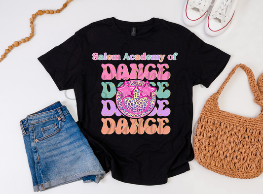 Retro Groovy Dance Tee